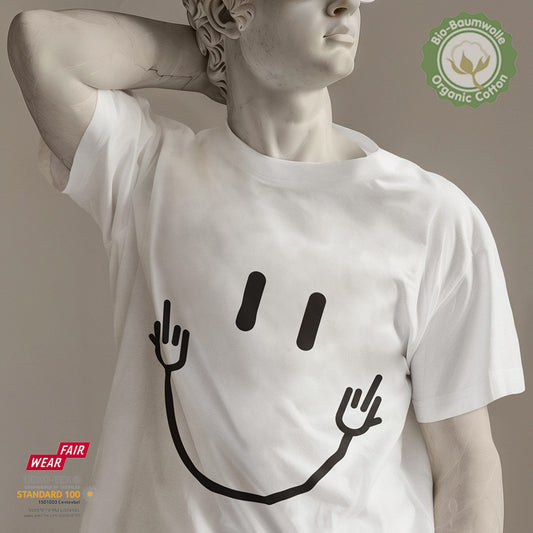 Fuck Smiley - Bio Baumwolle Premium Unisex