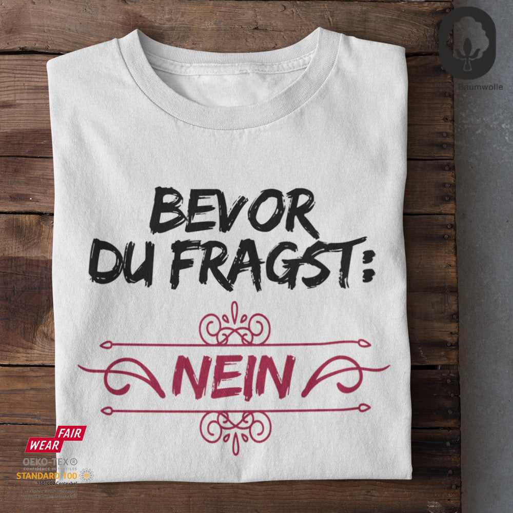 Bevor du fragst - Unisex – AnatomyLife Shop
