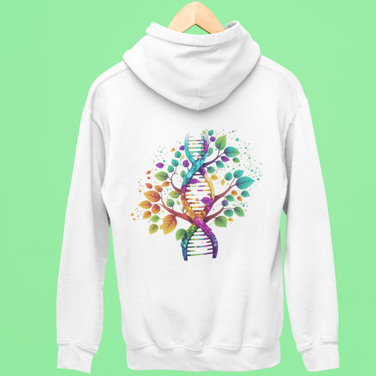Flower DNA III - Rückendruck Premium Hoodie