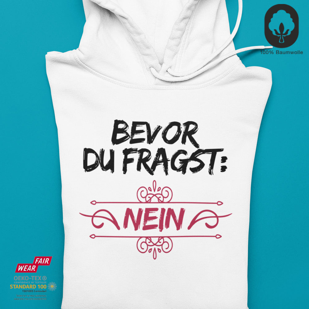Bevor du fragst Kaffee · Herren Premium Bio T-Shirt