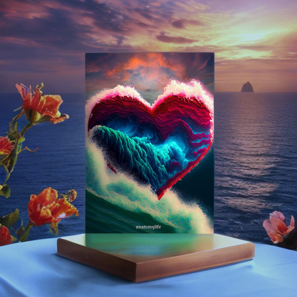 Wave No. 7 Water Style Gezeiten treiben durch ihr Zuhause! Leinw