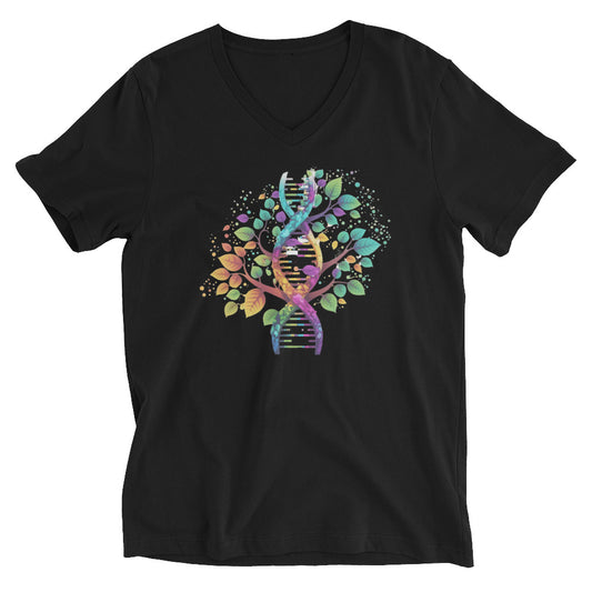 Color DNA III - V-Ausschnitt Vorgeschrumpfter Baumwollstoff (100%)