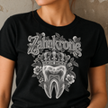 Zahnkrone – Röntgen T-Shirt Unisex