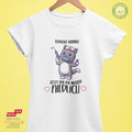 Schicht vorbei! Jetzt bin ich wieder niedlich - Bio Premium Frauen Tshirt
