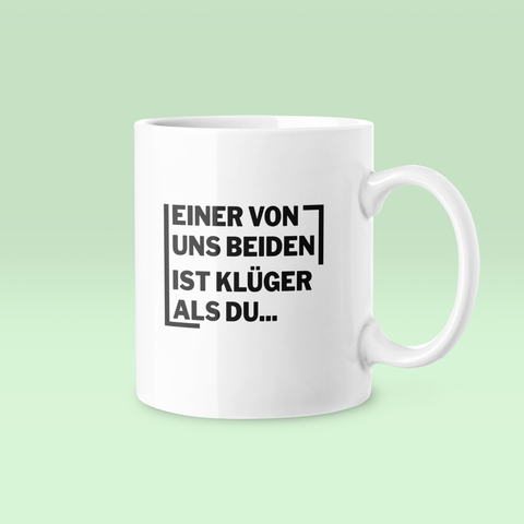 Einer von uns beiden - Tasse