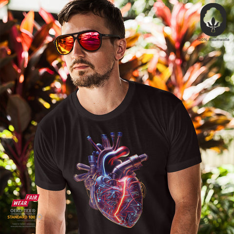 Dein Terminator Herz spielt verrückt! Sci-Fi Fan ? Zeige es! - Mikro Bot Heart