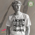 Lachen ist nicht die beste Medizin. Propofol - Bio Baumwolle Premium Unisex