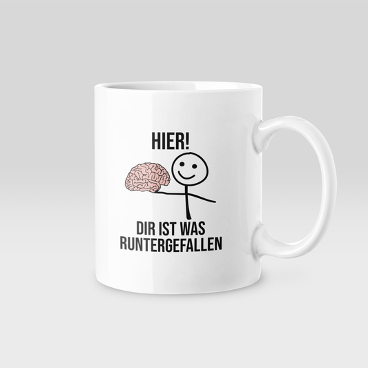 Hier! - Tasse