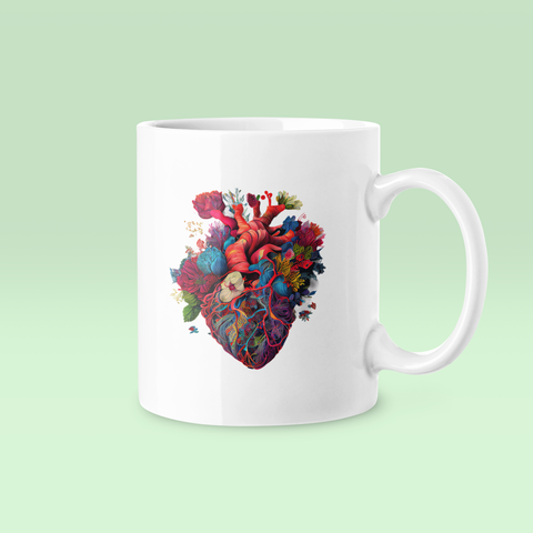 Color Heart II - Tasse