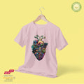 Flower Heart III - Bio Premium Frauen Tshirt