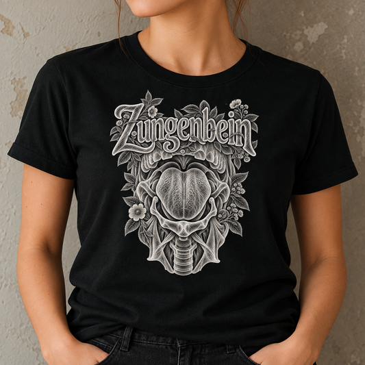 Zungenbein – Röntgen T-Shirt Unisex