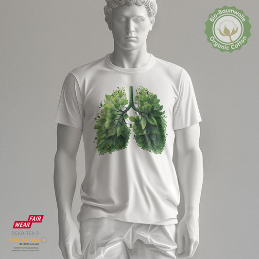 Flower Lung III - Bio Baumwolle Premium Unisex