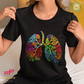 Color Lung III - Bio Premium Frauen Tshirt
