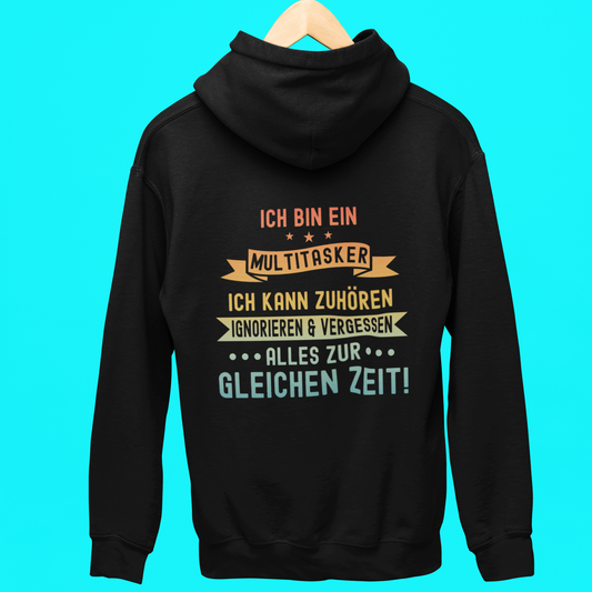 Multitasker - Rückendruck Premium Hoodie