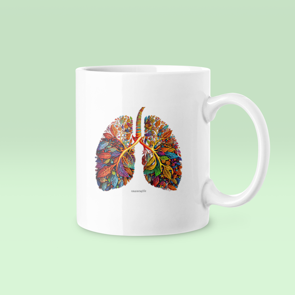 Color Lung II - Tasse