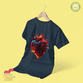 Blaze Heart - Bio Premium Frauen Tshirt