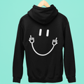 Fuck Smiley - Rückendruck Premium Hoodie