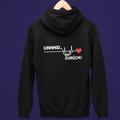 Uuund bin zurück! - Rückendruck Premium Hoodie