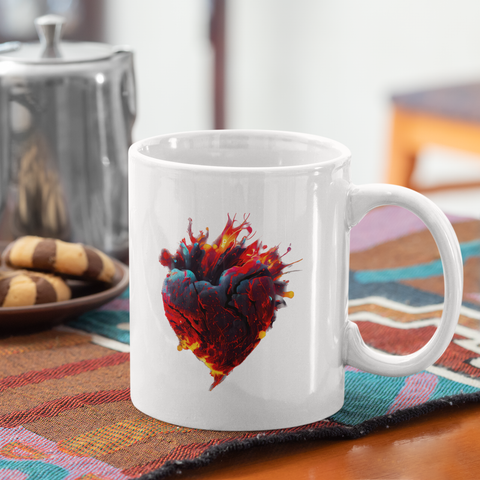 Blaze Heart - Tasse