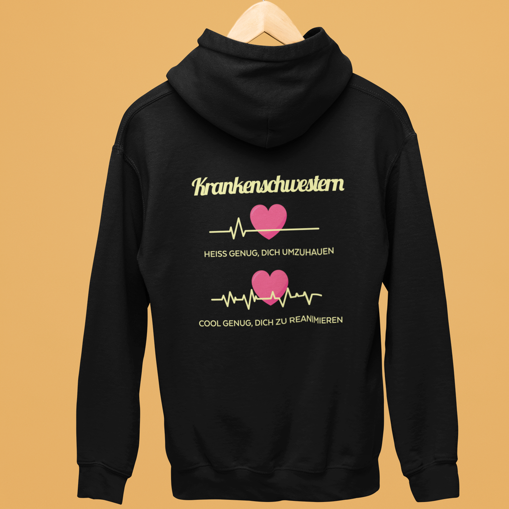 Krankenschwestern - Rückendruck Premium Hoodie