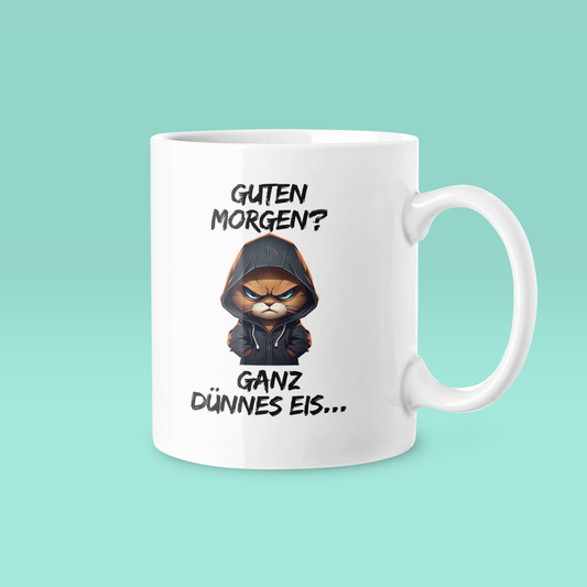 Ganz dünnes Eis - Tasse