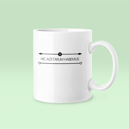 Hic Acetarum - Tasse
