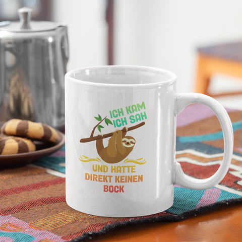 Ich kam, Ich sah - Tasse