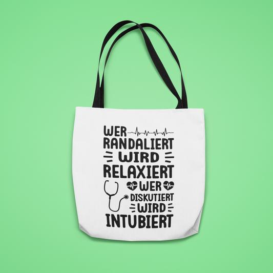 Wer randaliert - Tasche