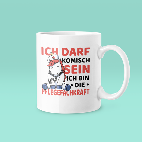 Komisch sein - Tasse