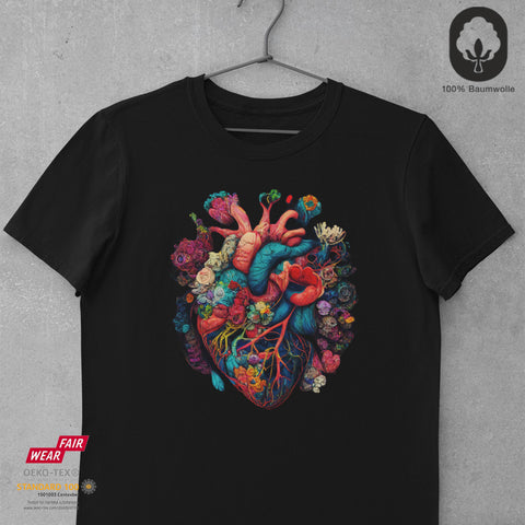 Heart - Die Kunst des Lebens auf deinem T-Shirt