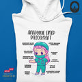 Anatomie einer Pflegekraft - Hoodie Unisex