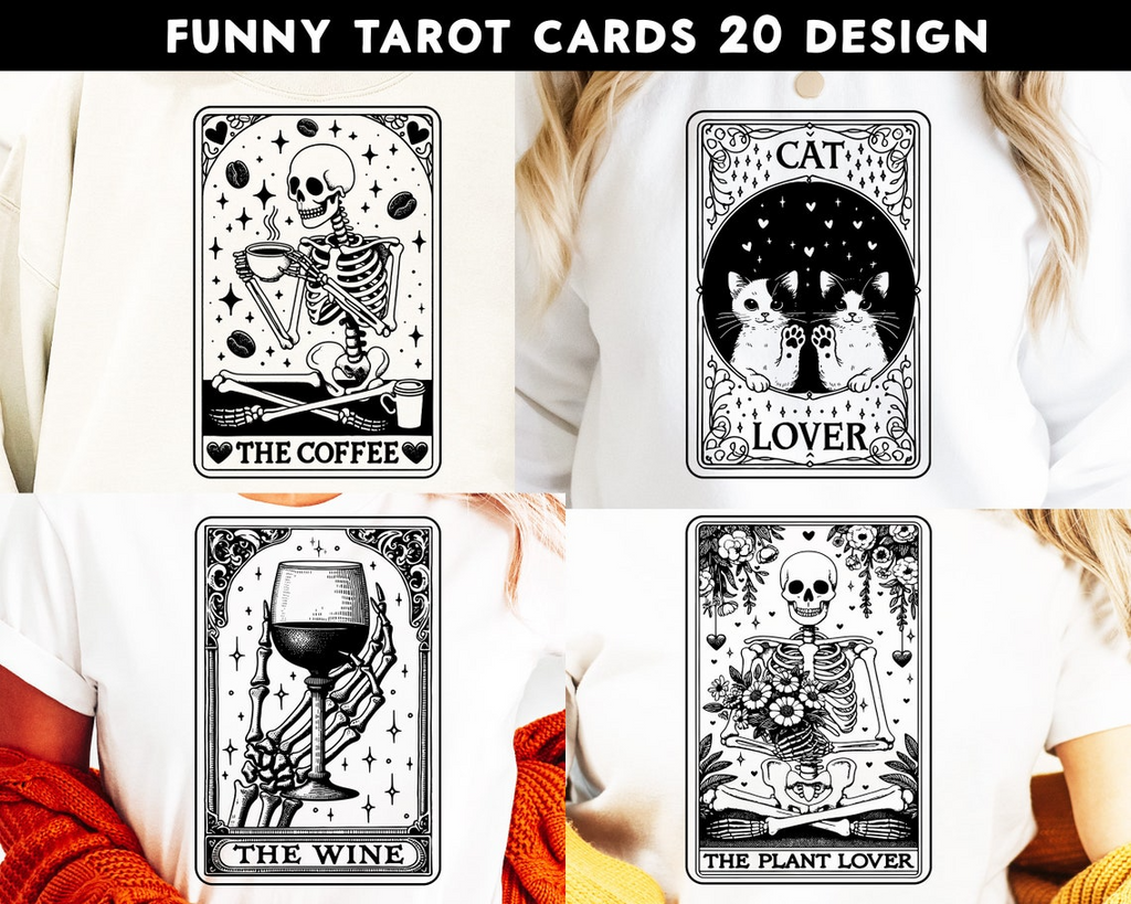 Geschenk: 20 lustige Tarot-Karten-Bundle