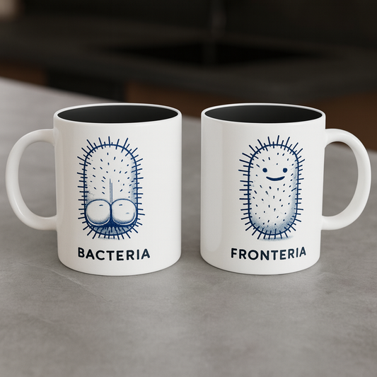 Lustige Mikrobiologie Bakterien Keramiktasse