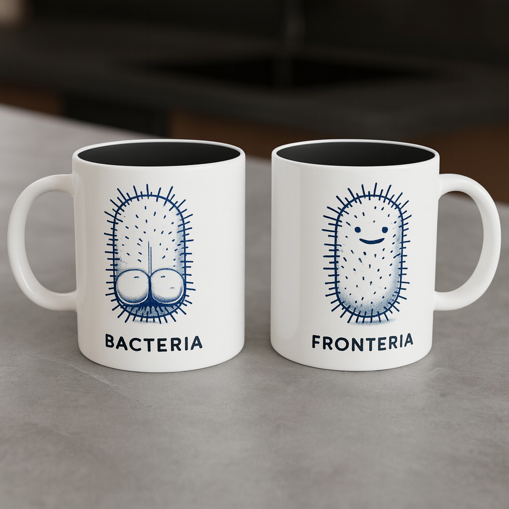 Lustige Mikrobiologie Bakterien Keramiktasse