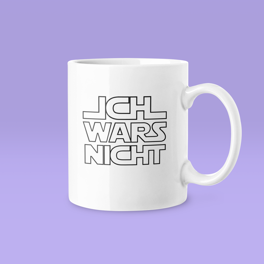 Ich wars nicht - Tasse