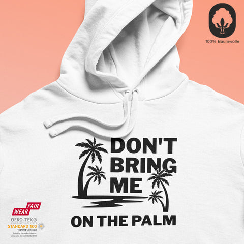 On the palm - BioBlend Hoodie: Mode mit Mehrwert (organische Baumwolle)