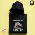 Im nächsten Leben mache ich was ohne Idioten - BioBlend Hoodie: Mode mit Mehrwert (organische Baumwolle)