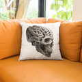Skull - Bio Baumwolle Kissen