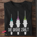 Die Größe zählt - Funshirt
