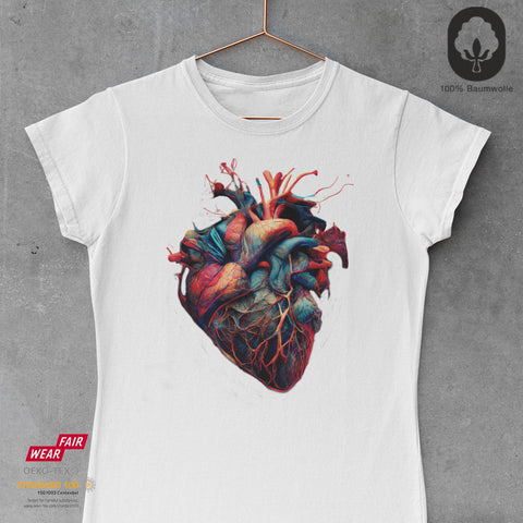 Heart - Inspiration auf einem T-Shirt für den Sommer