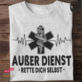 Fun Shirt - Außer Dienst