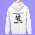 Habe mich Röntgen lassen. Alles OK! - Rückendruck Premium Hoodie