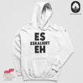 Es eskaliert eh - BioBlend Hoodie: Mode mit Mehrwert (organische Baumwolle)