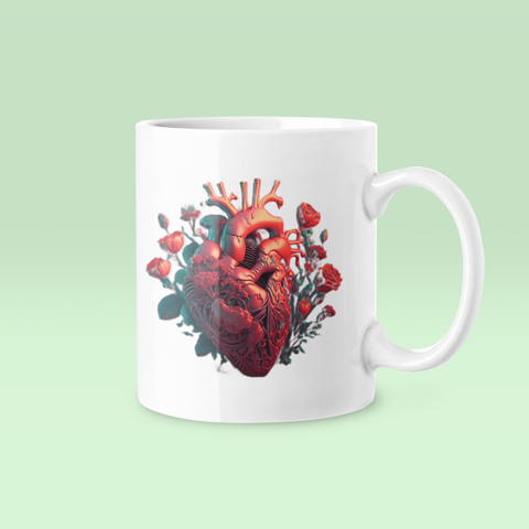 Flower Heart I - Tasse