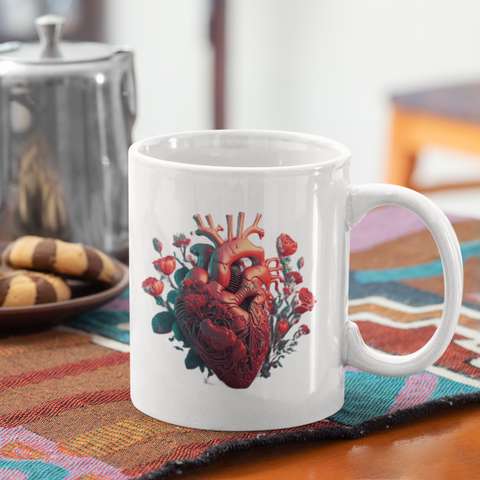 Flower Heart I - Tasse