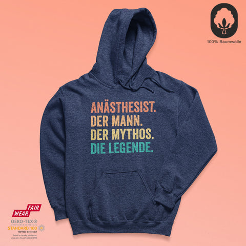 Anästhesist - BioBlend Hoodie: Mode mit Mehrwert (organische Baumwolle)