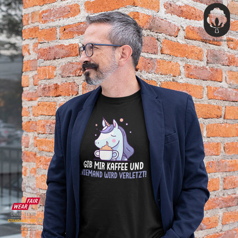 Gib mir Kaffee - Funshirt