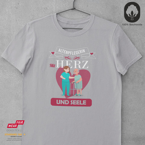 Altenpflegerin mit Herz - Unisex