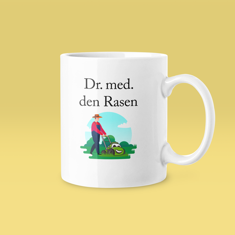 Dr. med. den Rasen - Tasse