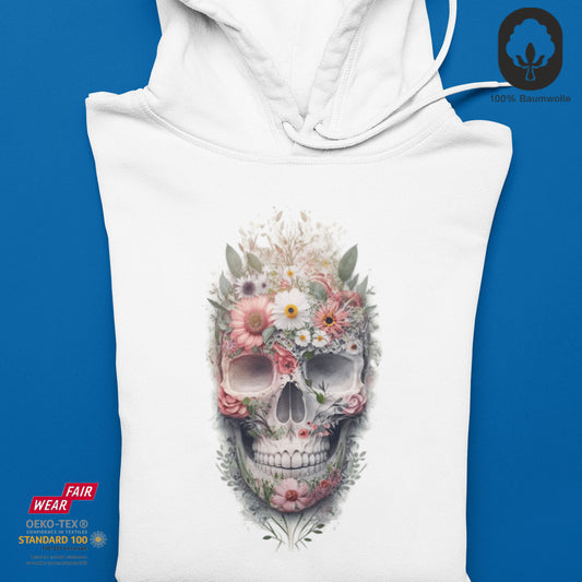 Flower Skull - Hoodie